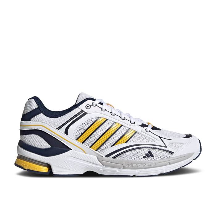アディダス Adidas 【 Spiritain 2000 'White Yellow Navy' Men Footwear White/Yellow/Navy 】 yellow 黄色・イエロー メンズ 白色 ホワイト yellow 黄色・イエロー 紺色 ネイビー
