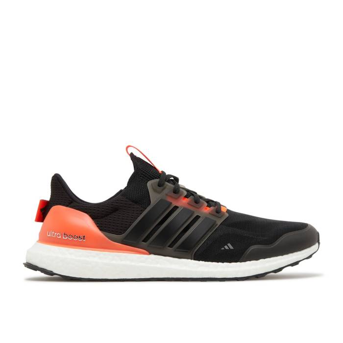 アディダス Adidas 【 Ultraboost 5.0 Dna Black Solar Red Men Core Black/Core Black/Solar Red 】 メンズ コア 黒色 ブラック Red 赤・レッド