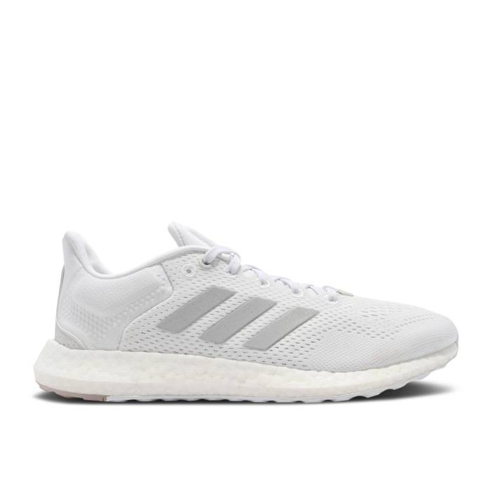 アディダス Adidas 【 Wmns Pureboost 21 \u0027White Dash Grey\u0027 Women Cloud White/Cloud White/Dash Grey 】 レディース 白いこと 白いこと 薄墨色 薄墨色