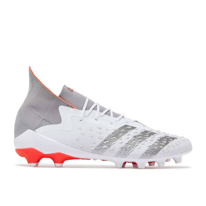 アディダス Adidas 【 Predator Freak.1 Ag Demonskin - White Solar Red Men Cloud White/Iron Metallic/Solar Red 】 プレデター 白色 ホワイト メンズ 白色 ホワイト Red 赤・レッド