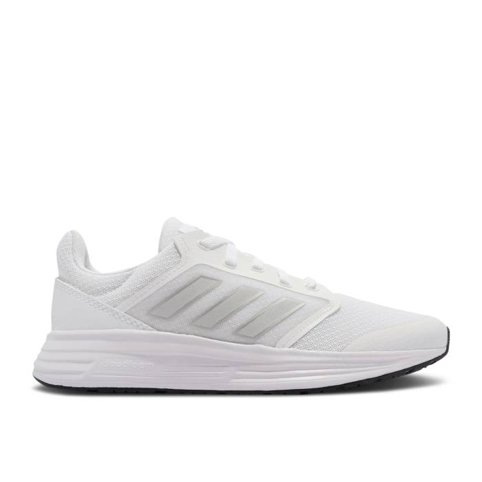 アディダス Adidas 【 Wmns Galaxy 5 Cloud \u0027White Matte Silve\u0027 Women Cloud White/Matte Silver/Carbon 】 小宇宙 レディース 白いこと 白いこと Silver しろがね色・しろがね色 炭素