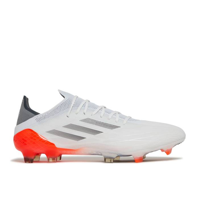 アディダス Adidas 【 X Speedflow.1 Fg White Solar Red Men Cloud White/Solar Red/Iron Metallic 】 メンズ 白色 ホワイト Red 赤・レッド