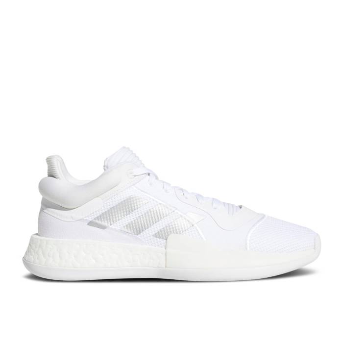 アディダス Adidas 【 Marquee Boost Low 'White Silver Metallic' Men Cloud White/Silver Metallic/Cloud White 】 ブースト Silver 銀色・シルバー メンズ 白色 ホワイト Silver 銀色・シルバー