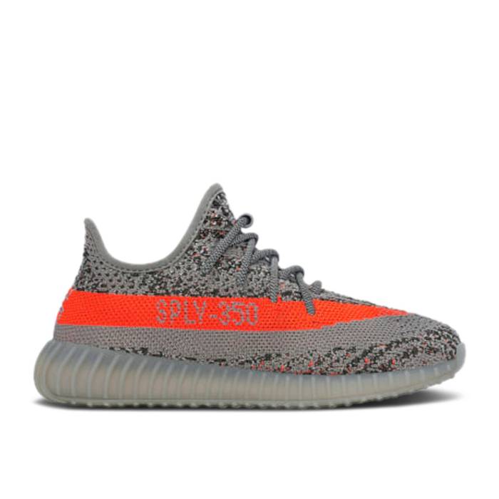 アディダス Adidas 【 Yeezy Boost 350 V2 Kids 'Beluga Reflective' Youth Beluga Reflective/Steeple Gray/Solar Red 】 ブースト ジュニア キッズ gray 灰色・グレー・グレイ Red 赤・レッド|スニケス