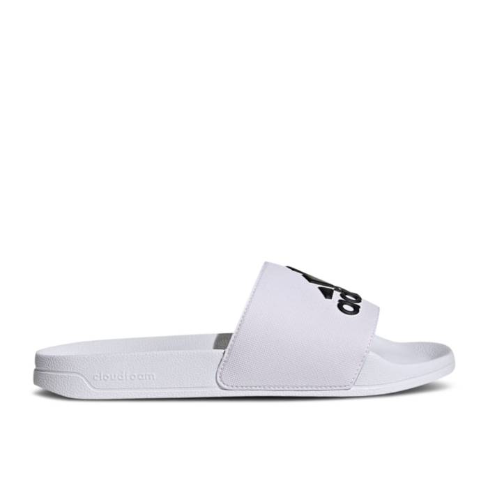 アディダス Adidas 【 Adilette Shower Slide 'White Black' Men Cloud White/Core Black/Cloud White 】 アディレッタ Slide サンダル メンズ 白色 ホワイト コア 黒色 ブラック|スニケス