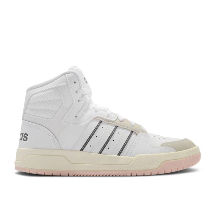 アディダス Adidas 【 Entrap Mid \u0027White Pink\u0027 Men Footwear White/Footwear White/Pink 】 ミッド メンズ 白いこと 白いこと pink さくら色 メンズ靴-スニーカー