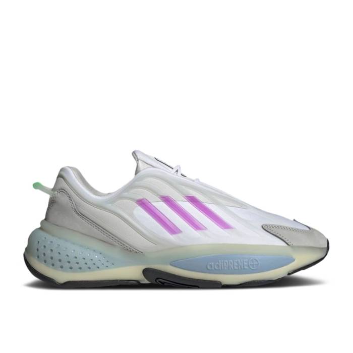 アディダス Adidas 【 Ozrah \u0027White Sonic Fuchsia\u0027 Men Cloud White/Sonic Fuchsia/Ambient Sky 】 メンズ 白いこと 白いこと 天の原