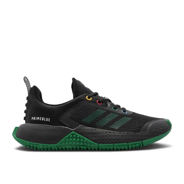 アディダス Adidas 【 Lego X Sport J Black Green Youth Core Black/Green/Eqt Yellow 】 ジュニア キッズ コア 黒色 ブラック green 緑・グリーン yellow 黄色・イエロー