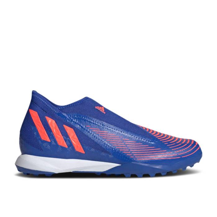 アディダス Adidas 【 Predator Edge.3 Laceless Tf \u0027Hi-Res Blue Turbo\u0027 Men Hi-Res Blue/Turbo/Hi-Res Blue 】 プレデター 青味 青み メンズ 青味 青み ターボ