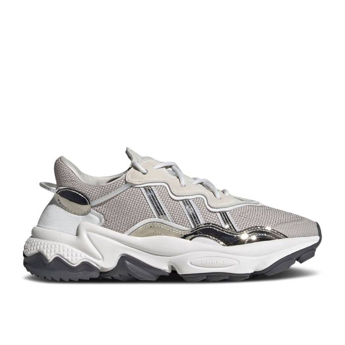 アディダス Adidas 【 Wmns Ozweego Tr \u0027White Silver Metallic\u0027 Women Crystal White/Silver Metallic/Grey Six 】 Silver しろがね色・しろがね色 レディース 白いこと 白いこと Silver しろがね色・しろがね色 薄墨色 薄墨色