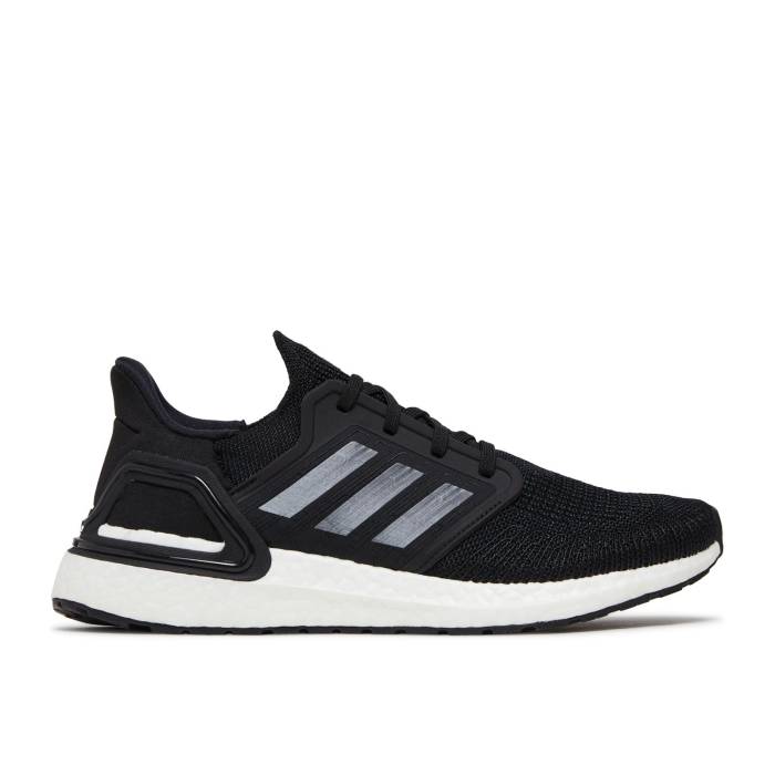 アディダス Adidas 【 Ultraboost 20 Black Night Metallic Grey Men Black/Night Metallic Grey 】 ナイト メンズ 黒色 ブラック ナイト 灰色 グレー
