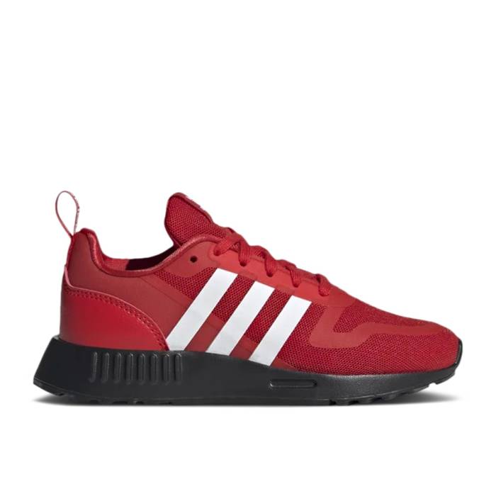 アディダス Adidas 【 Multix Little Kid 'Vivid Red' Youth Vivid Red/Cloud White/Core Black 】 ジュニア キッズ Red 赤・レッド 白色 ホワイト コア 黒色 ブラック｜スニケス