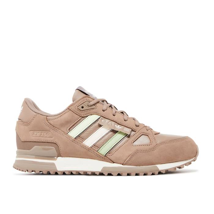 アディダス Adidas 【 Zx 750 'Chalky Brown Almost Lime' Men Chalky Brown/Almost Lime/Wonder White 】 茶色 ブラウン メンズ 茶色 ブラウン ライム 白色 ホワイト｜スニケス