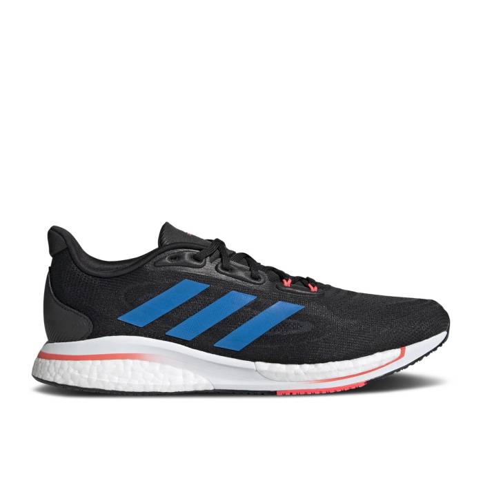 アディダス Adidas 【 Supernova+ 'Core Black Turbo' Men Core Black/Blue Rush/Turbo 】 黒色 ブラック メンズ コア 黒色 ブラック 青色 ブルー rush ラッシュ ターボ