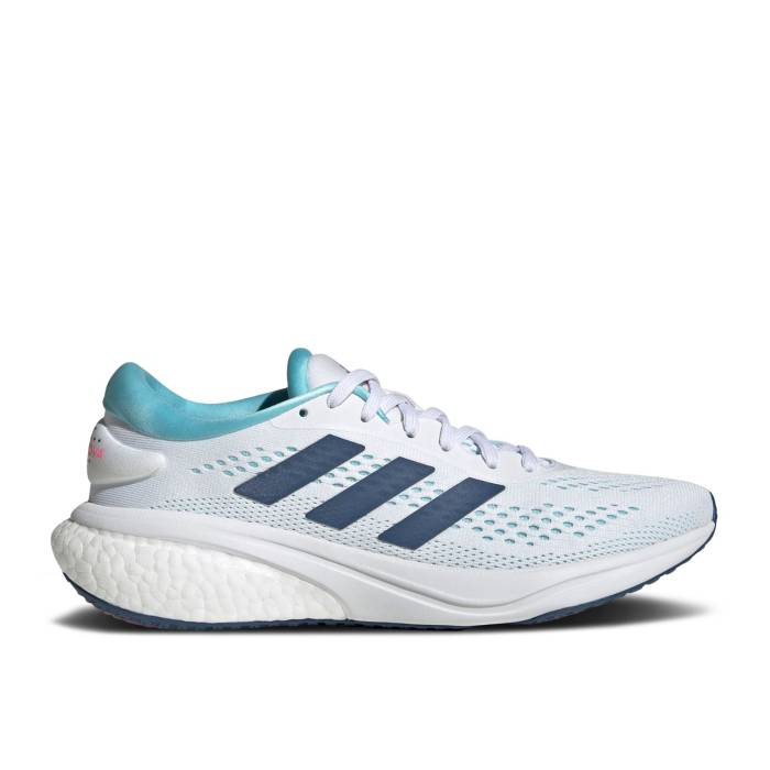 アディダス Adidas 【 Wmns Supernova 2 \u0027White Bliss Blue\u0027 Women Cloud White/Wonder Steel/Bliss Blue 】 スーパーノバ・ノヴァ レディース 白いこと 白いこと Steel スチール写真 青み 青色