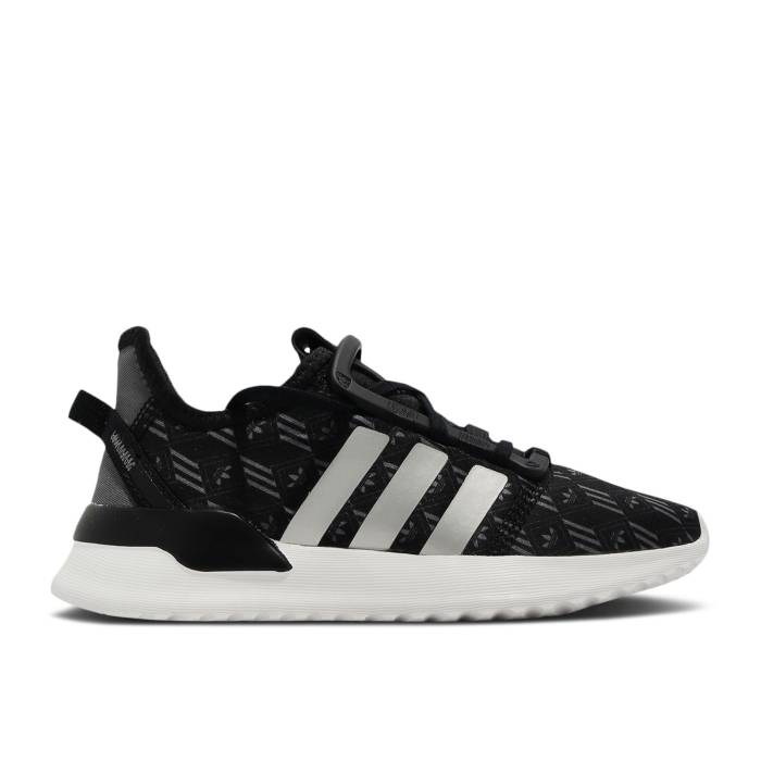 アディダス Adidas 【 U_Path Run J 'Black Matte Silver' Youth Core Black/Matte Silver/Cloud White 】 ラン ジュニア キッズ コア 黒色 ブラック Silver 銀色・シルバー 白色 ホワイト