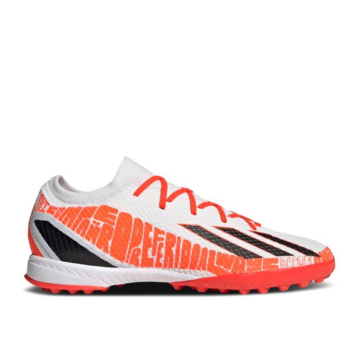 アディダス Adidas 【 X Speedportal Messi.3 Tf \u0027White Solar Red\u0027 Men Cloud White/Core Black/Solar Red 】 メンズ 白いこと 白いこと 中核グループ 黒いこと 黒いこと Red 赤・赤いこと