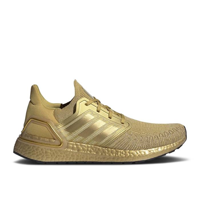 アディダス Adidas 【 Ultraboost 20 \u0027Gold Metallic\u0027 Men 】 メンズ
