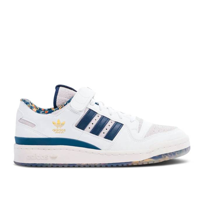アディダス Adidas 【 Limited Edt X Forum 84 Low ingapore Men Footwear White/Crew Navy/Ambient Sky 】 フォーラム メンズ 白色 ホワイト クルー 紺色 ネイビー スカイ