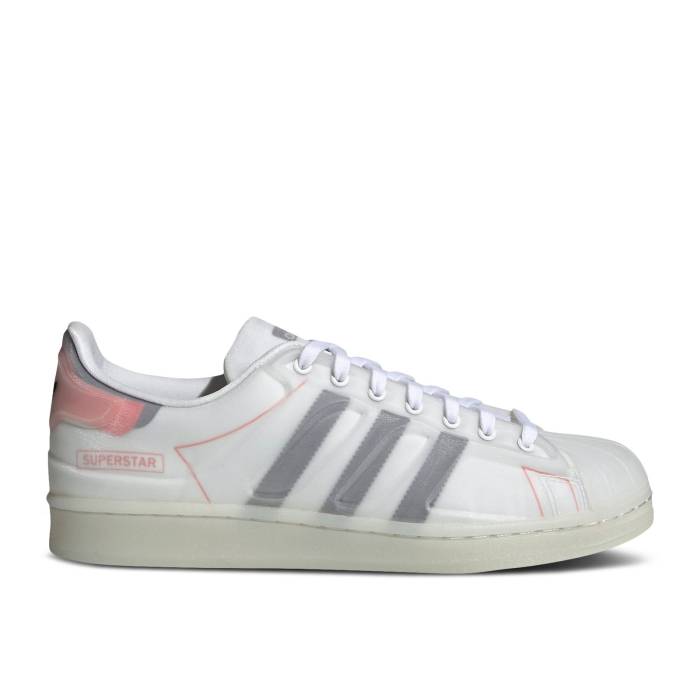 アディダス Adidas 【 Superstar Futureshell White Semi Solar Red Men Cloud White/Core Black/Semi Solar Red 】 Superstar スーパースター メンズ 白色 ホワイト コア 黒色 ブラック Red 赤・レッド