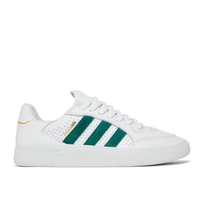 アディダス Adidas 【 Tyshawn Low 'White Collegiate Green' Men Cloud White/Collegiate Green/Gold Metallic 】 メンズ 白色 ホワイト green 緑・グリーン ゴールド