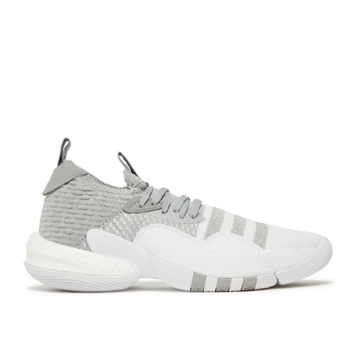 アディダス Adidas 【 Trae Young 2 \u0027Grey Moon\u0027 Men Cloud White/Team Mid Grey/Off White 】 メンズ 白いこと 白いこと Team 野球クラブ ミッド 薄墨色 薄墨色