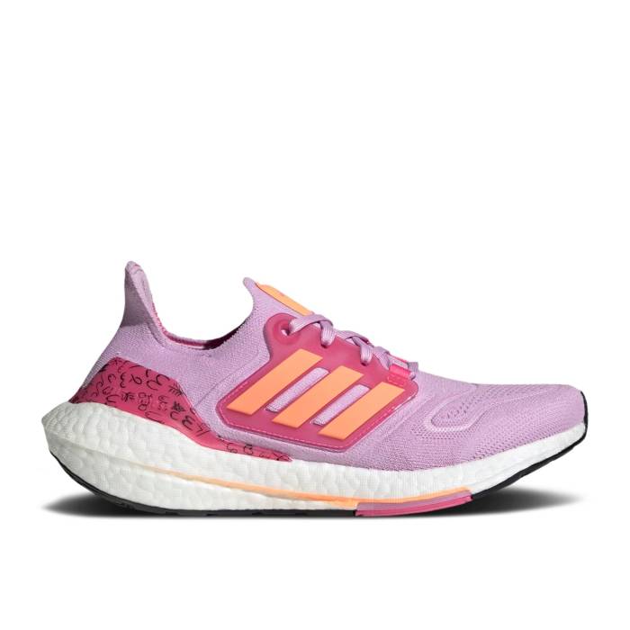 アディダス Adidas 【 Wmns Ultraboost 22 \u0027Breast Cancer Awareness\u0027 Women Bliss Lilac/Beam Orange/Pulse Magenta 】 レディース orange 橙・オレンジ色 マジェンタ