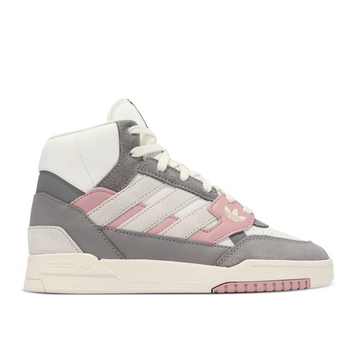 アディダス Adidas 【 Wmns Drop Step Se 'Crew White Wonder Mauve' Women Crew White/Aluminium/Wonder Mauve 】 白色 ホワイト レディース クルー 白色 ホワイト｜スニケス