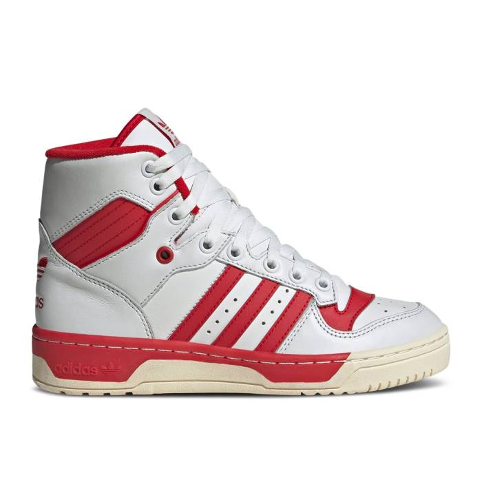 アディダス Adidas 【 Wmns Rivalry High 'White Scarlet' Women Crystal White/Better Scarlet/Cream White 】 ハイ レディース 白色 ホワイト クリーム 31,720円