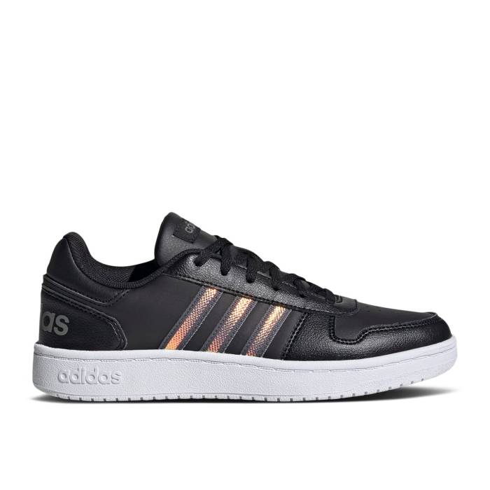 アディダス Adidas 【 Wmns Hoops 2.0 \u0027Black Tactile Gold Metallic\u0027 Women Core Black/Grey Five/Tactile Gold Metallic 】 ゴールド レディース 中核グループ 黒いこと 黒いこと 薄墨色 薄墨色 ゴールド