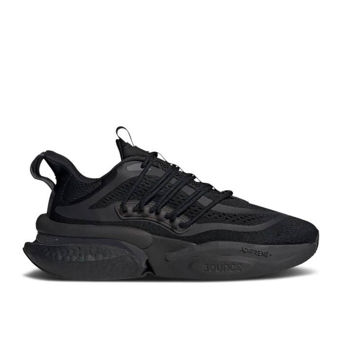 アディダス Adidas 【 Alphaboost V1 \u0027Black Carbon\u0027 Men Core Black/Grey Five/Carbon 】 メンズ 中核グループ 黒いこと 黒いこと 薄墨色 薄墨色 炭素