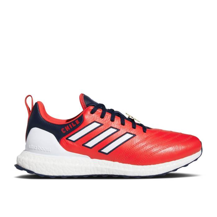 アディダス Adidas 【 Copa Ultraboost Dna \u0027World Cup - Chile\u0027 Men Active Red/Cloud White/Collegiate Navy 】 メンズ Red 赤・赤いこと 白いこと 白いこと 紺色 米国海軍