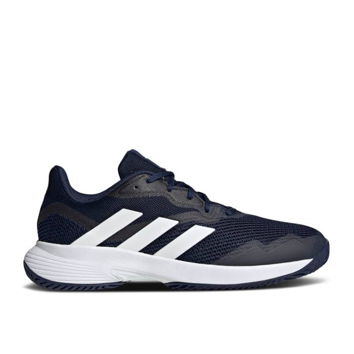 アディダス Adidas 【 Courtjam Control 'Team Navy White' Men Team Navy Blue/Cloud White/Cloud White 】 紺色 ネイビー メンズ Team チーム 紺色 ネイビー 青色 ブルー 白色 ホワイト|スニケス
