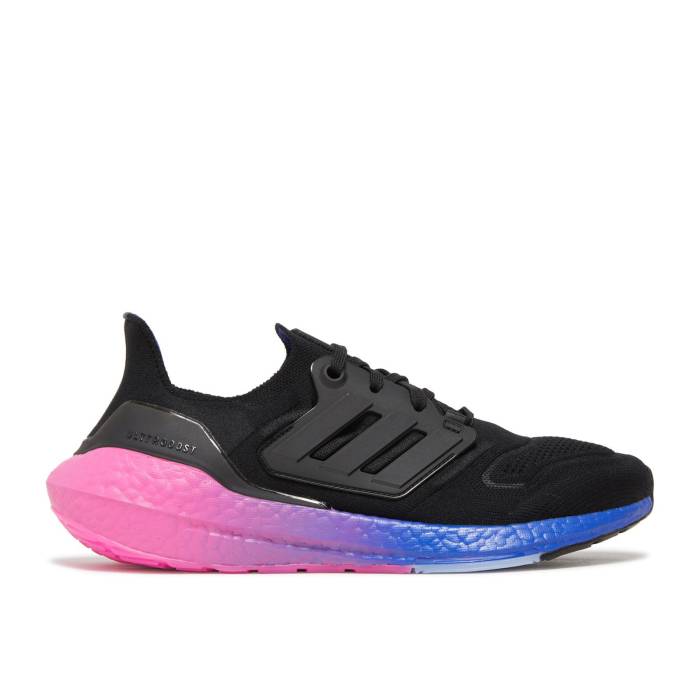 アディダス Adidas 【 Ultraboost 22 \u0027Black Lucid Blue Gradient\u0027 Men Core Black/Core Black/Lucid Blue 】 青味 青み メンズ 中核グループ 黒いこと 黒いこと 青味 青み
