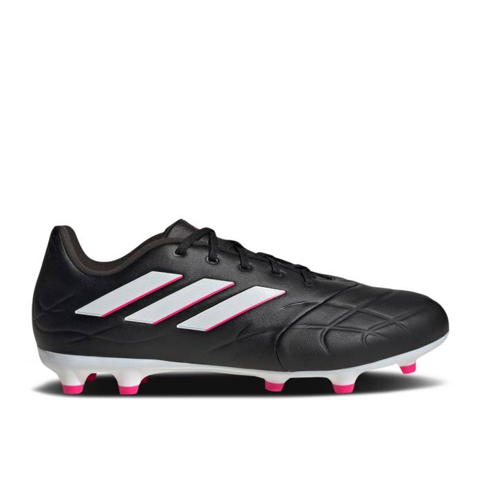 アディダス Adidas 【 Copa Pure.3 Fg 'Own Your Football Pack' Men Core Black/Zero Metallic/Team Shock Pink 】 フットボール メンズ コア 黒色 ブラック ゼロ Team チーム ショック pink ピンク｜スニケス