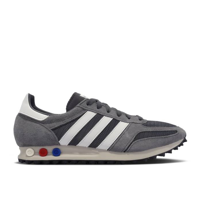 アディダス Adidas 【 La Trainer Og \u0027Solid Grey\u0027 Men Dgh Solid Grey/Vintage White/Dgh Solid Grey 】 天使の都市 調教師 メンズ 益荒男 薄墨色 薄墨色 vintage ビンテージ・ヴィンテージ 白いこと 白いこと