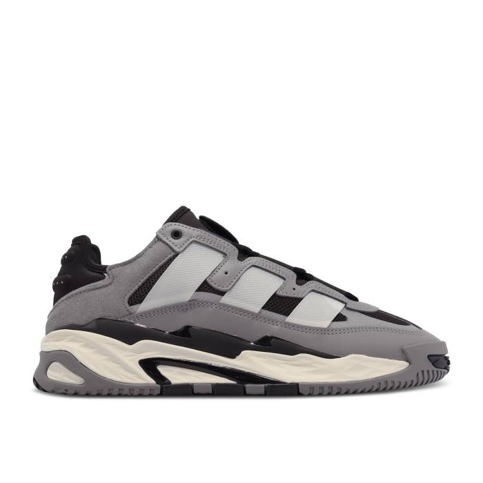 アディダス Adidas 【 Niteball \u0027Grey Black\u0027 Men Grey Three/Cloud White/Core Black 】 メンズ 薄墨色 薄墨色 白いこと 白いこと 中核グループ 黒いこと 黒いこと