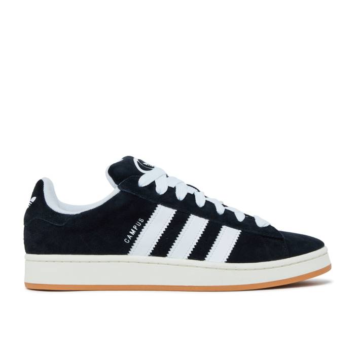 アディダス Adidas 【 Campus 00S \u0027Core Black Gum\u0027 Men Core Black/Cloud White/Off White 】 構内 黒いこと 黒いこと メンズ 中核グループ 黒いこと 黒いこと 白いこと 白いこと