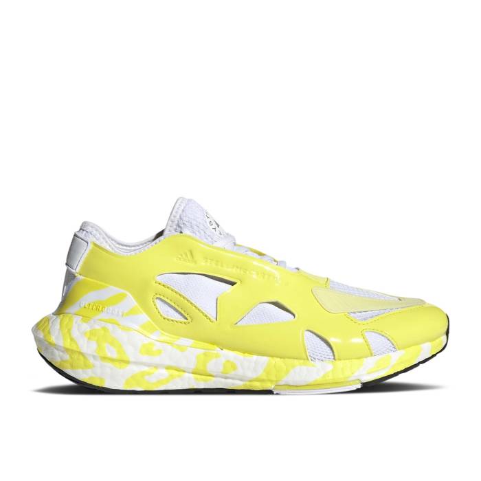 アディダス Adidas 【 Stella Mccartney X Wmns Ultraboost 22 \u0027Shock Yellow\u0027 Women Shock Yellow/Shock Yellow/Cloud White 】 レディース ぼうぜん自失 yellow 黄味がかった・黄色 白いこと 白いこと
