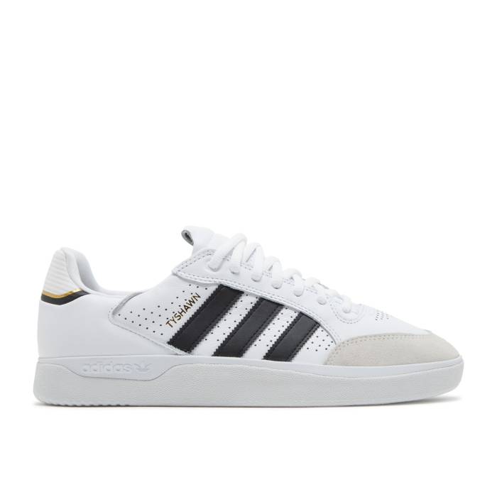 アディダス Adidas 【 Tyshawn Low 'King Of New York' Men Cloud White/Core Black/Gold Metallic 】 メンズ 白色 ホワイト コア 黒色 ブラック ゴールド
