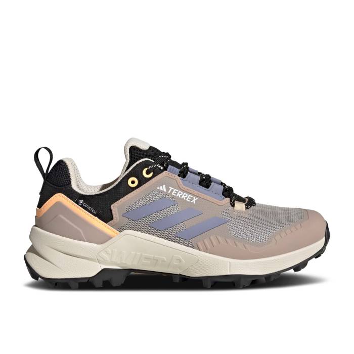 アディダス Adidas 【 Wmns Terrex Swift R3 Gore-Tex 'Sand Strata Silver Violet' Women Sand Strata/Silver Violet/Acid Orange 】 Swift ゴアテックス Silver 銀色・シルバー レディース 砂色・サンド Silver 銀色・シルバー 紫|スニケス