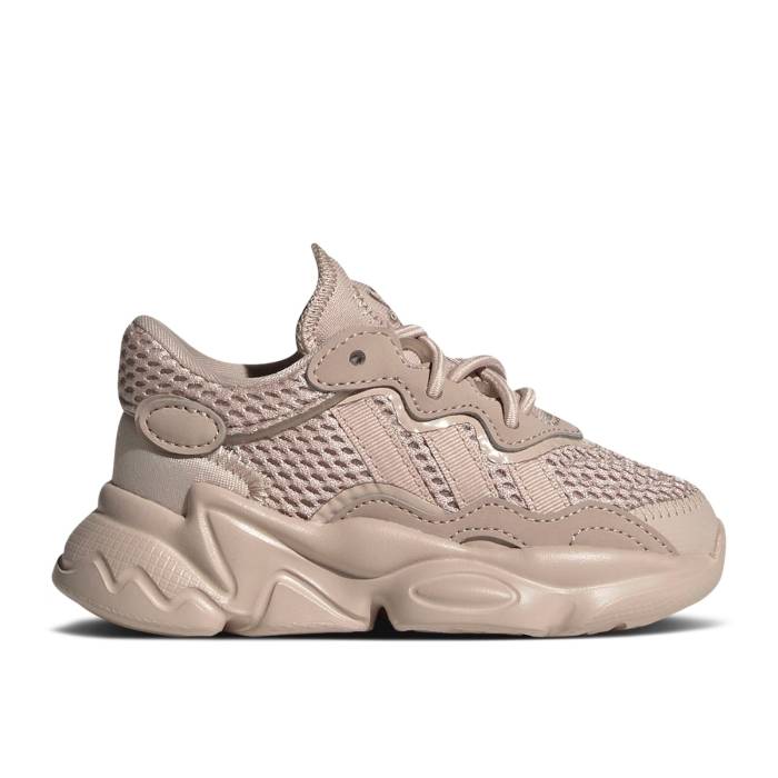アディダス Adidas 【 Ozweego I 'Wonder Taupe' Infant Wonder Taupe/Wonder Taupe/Cloud White 】 ベビー 白色 ホワイト｜スニケス