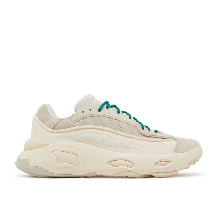 アディダス Adidas 【 Oznova \u0027Aluminium\u0027 Men Aluminium/Ecru Tint/Lush Green 】 メンズ green 緑・緑であること