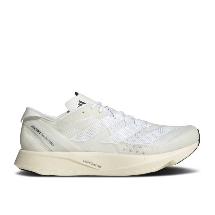 アディダス Adidas 【 Adizero Takumi Sen 9 Non Dyed Men Non Dyed/Non Dyed/Cloud White 】 アディゼロ メンズ 白色 ホワイト