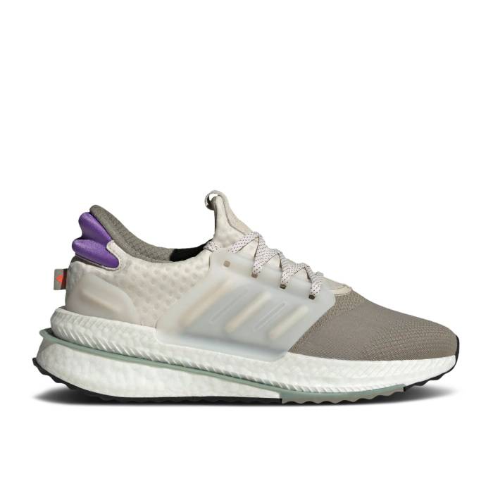 アディダス Adidas 【 X_Plrboost \u0027Aluminium Purple Rush\u0027 Men Silver Pebble/Aluminium/Purple Rush 】 Purple 紫・パープル メンズ Silver しろがね色・しろがね色 Purple 紫・パープル rush 混雑時