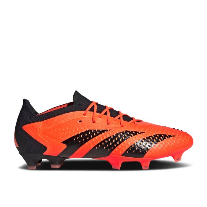アディダス Adidas 【 Predator Accuracy.1 Low Fg 'Heatspawn Pack' Men Team Solar Orange/Core Black/Core Black 】 プレデター メンズ Team チーム orange 橙・オレンジ コア 黒色 ブラック