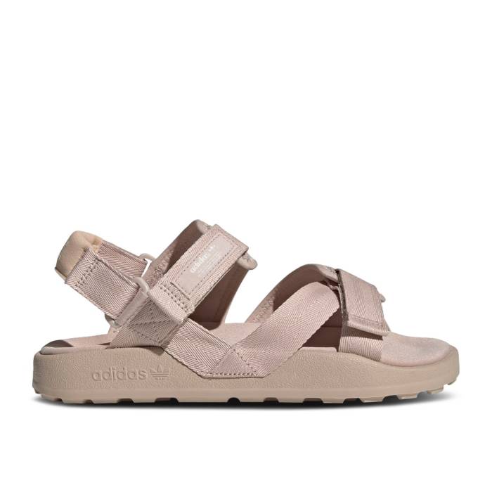 アディダス Adidas 【 Wmns Adilette Adventure Sandal 'Wonder Taupe' Women Wonder Taupe/Halo Blush/Core Black 】 アディレッタ レディース コア 黒色 ブラック