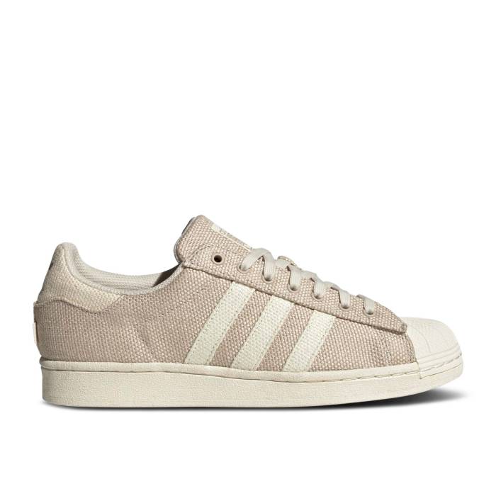 アディダス Adidas 【 Superstar \u0027Hemp\u0027 Men Wonder White/Wonder White/Off White 】 Superstar はやりっ児 メンズ 白いこと 白いこと