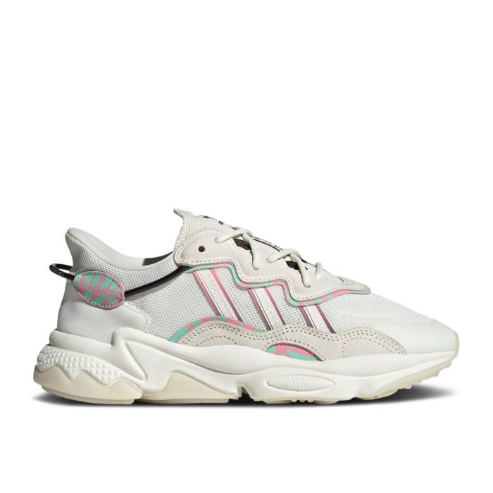 アディダス Adidas 【 Wmns Ozweego \u0027Fun(Gi)\u0027 Women Off White/Off White/Core Black 】 レディース 白いこと 白いこと 中核グループ 黒いこと 黒いこと