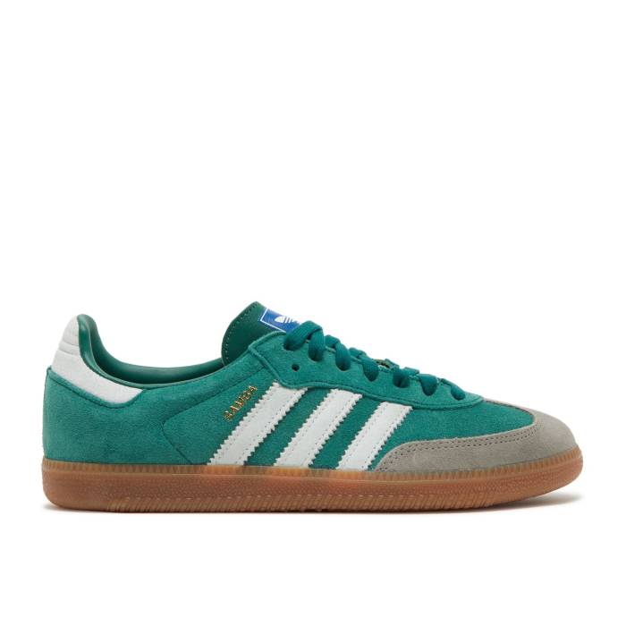 アディダス Adidas 【 Samba Og \u0027Collegiate Green Gum\u0027 Men Collegiate Green/Footwear White/Gum 4 】 サンバ green 緑・緑であること メンズ green 緑・緑であること 白いこと 白いこと